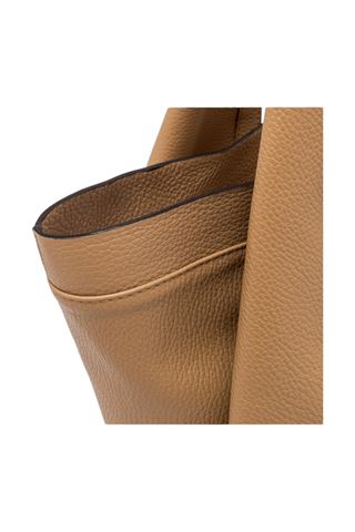 Borsa in pelle colore cuoio. GIANNI CHIARINI | 11296-NATURE